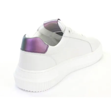 CHAUSSURES DE SPORT POUR FEMMES CALVIN KLEIN BLANCHES - CALVIN KLEIN