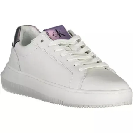 CHAUSSURES DE SPORT POUR FEMMES CALVIN KLEIN BLANCHES - CALVIN KLEIN
