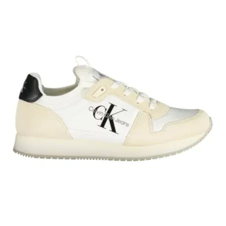 CHAUSSURES DE SPORT POUR FEMMES CALVIN KLEIN BLANCHES - CALVIN KLEIN