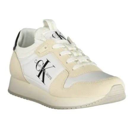 CHAUSSURES DE SPORT POUR FEMMES CALVIN KLEIN BLANCHES - CALVIN KLEIN