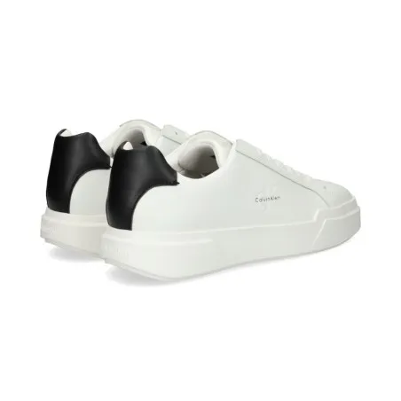 Basket Casual Femme CALVIN KLEIN  YW0YW01947_BI01W - CALVIN KLEIN