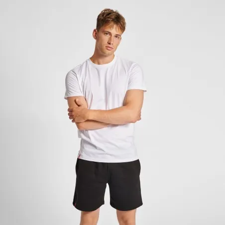 T-shirt Hmlred Heavy S/s - Blanc - hummel