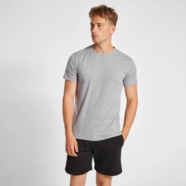 T-shirt Homme Hmlred Heavy S/s - Gris - hummel