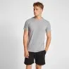T-shirt Homme Hmlred Heavy S/s - Gris - hummel