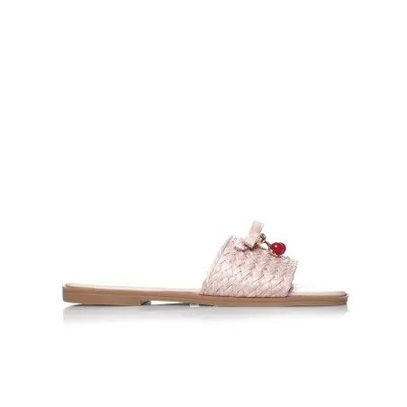 Claquette plat cerise E26-F2026 - Seaside