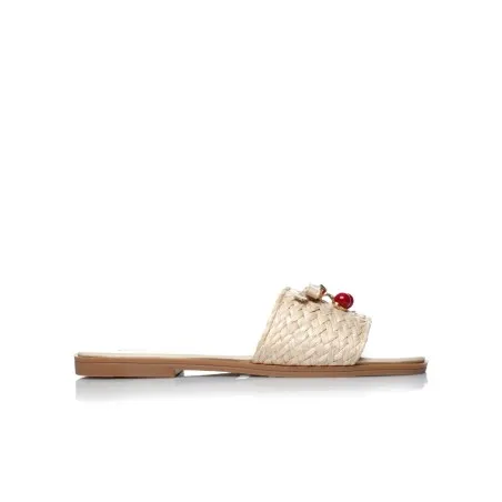 Claquette plat cerise E26-F2026 - Seaside