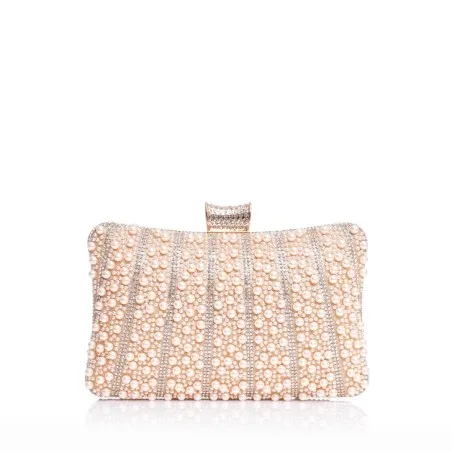 Pochette de Soirée avec perles P26-F030 - Seaside