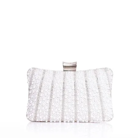 Pochette de Soirée avec perles P26-F030 - Seaside