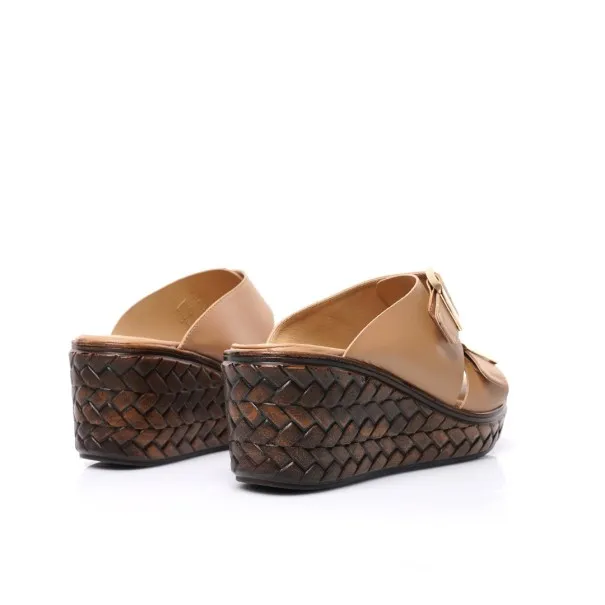 Sabot Cuir Biscotto E26-210 - Seaside
