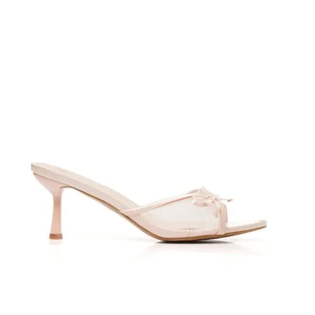 Sabot satin demi talon E26-F595 - Seaside