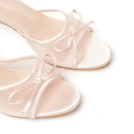 Sabot satin demi talon E26-F595 - Seaside