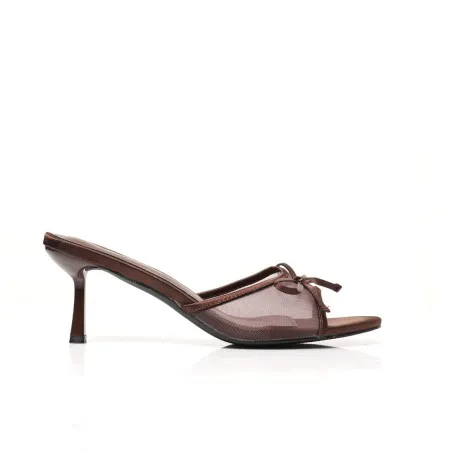 Sabot satin demi talon E26-F595 - Seaside
