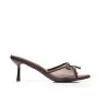 Sabot satin demi talon E26-F595 - Seaside
