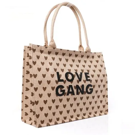 Sac de plage coeur E26-F26058 - Seaside