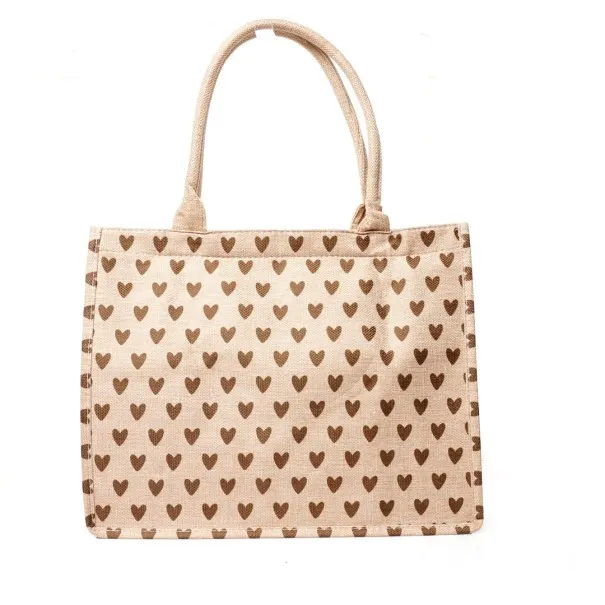Sac de plage coeur E26-F26058 - Seaside