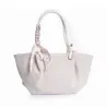 Sac cabas en tissu avec foulard satin P26-F840 - Seaside