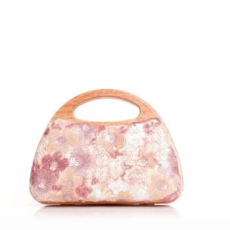 Sac paillettes en bois P26-F2508 - Seaside