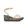 Sandale Cuir compensées E26-8075 - Seaside