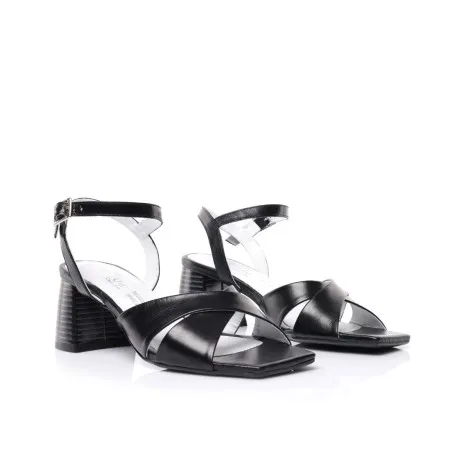 Sandale cuir demi talon E26-2011 - Seaside