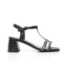 Sandale cuir demi talon E26-G804 - Seaside