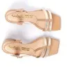 Sandale cuir demi talon E26-G804 - Seaside