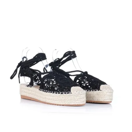 Sandale Halfa crochet confort à Lacets E26-F687 - Seaside