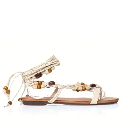 Sandale plat accessoires E26-F296 - Seaside