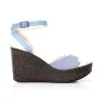 Sandales Cuir vernis E26-5833 - Seaside