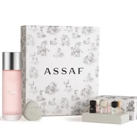 Coffret EDP Femme ASSAF ARROGATE PINK - LAVERNE