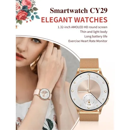 Montre Connectée Femme ALBERTO RICCI CY29 - ALBERTO RICCI
