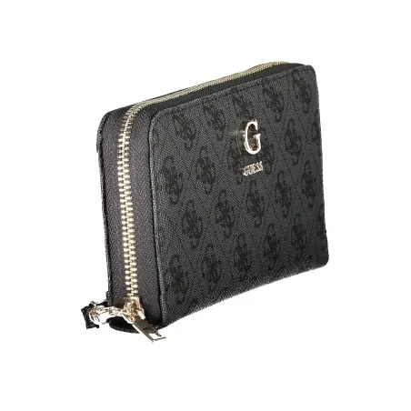 Portefeuille noir pour femme Guess Jeans - Guess