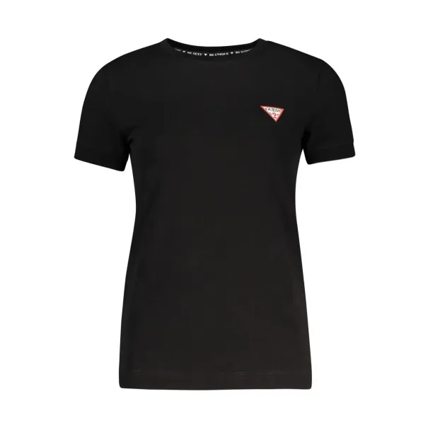 GUESS JEANS T-SHIRT À MANCHES COURTES FEMME NOIR - Guess