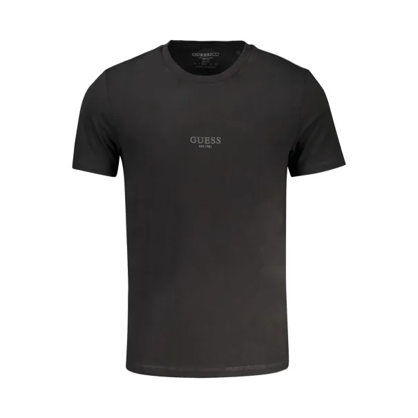 GUESS JEANS T-SHIRT À MANCHES COURTES HOMME NOIR - Guess