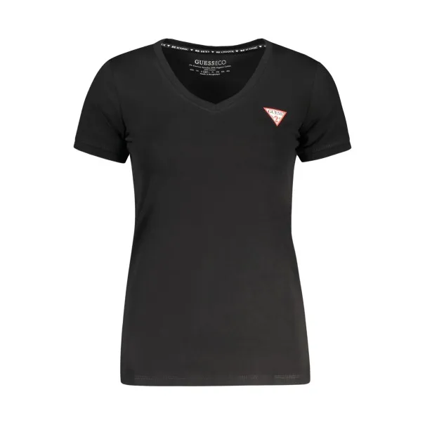 GUESS JEANS T-SHIRT À MANCHES COURTES FEMME NOIR - Guess