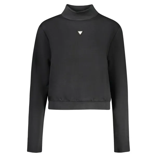 GUESS JEANS SWEAT-SHIRT FEMME SANS ZIP NOIR - Guess