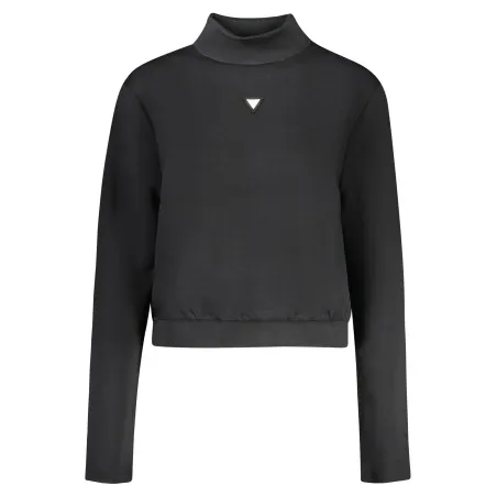 GUESS JEANS SWEAT-SHIRT FEMME SANS ZIP NOIR - Guess