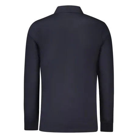 Polo à manches longues pour homme Hugo Boss, bleu - BOSS