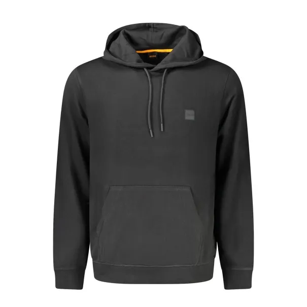 Sweat-shirt zippé noir Boss pour homme - BOSS