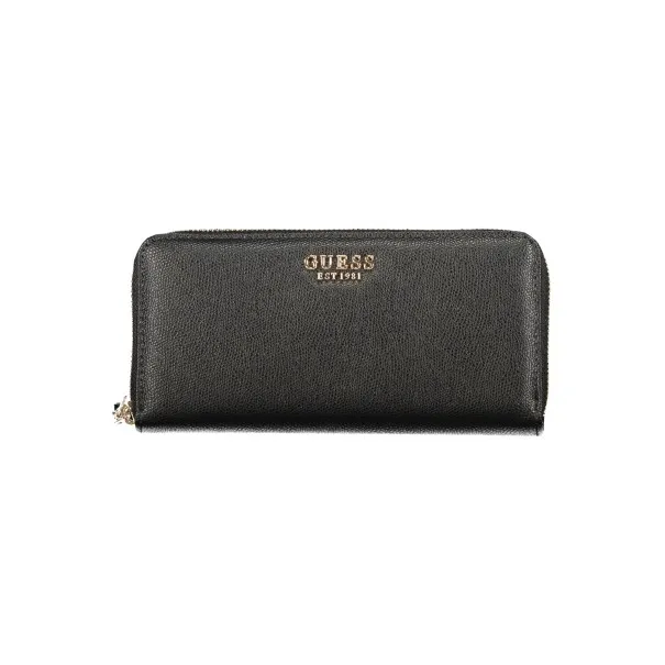 Portefeuille noir pour femme Guess Jeans - Guess