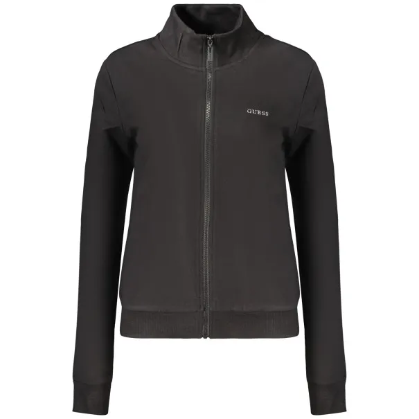 SWEAT-SHIRT NOIR À FERMETURE ÉCLAIR GUESS JEANS POUR FEMME - Guess