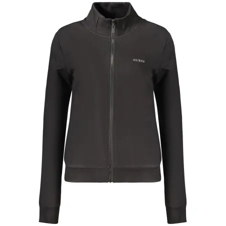 SWEAT-SHIRT NOIR À FERMETURE ÉCLAIR GUESS JEANS POUR FEMME - Guess