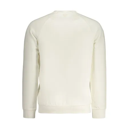 SWEAT-SHIRT BLANC À FERMETURE ÉCLAIR GUESS JEANS POUR HOMME - Guess