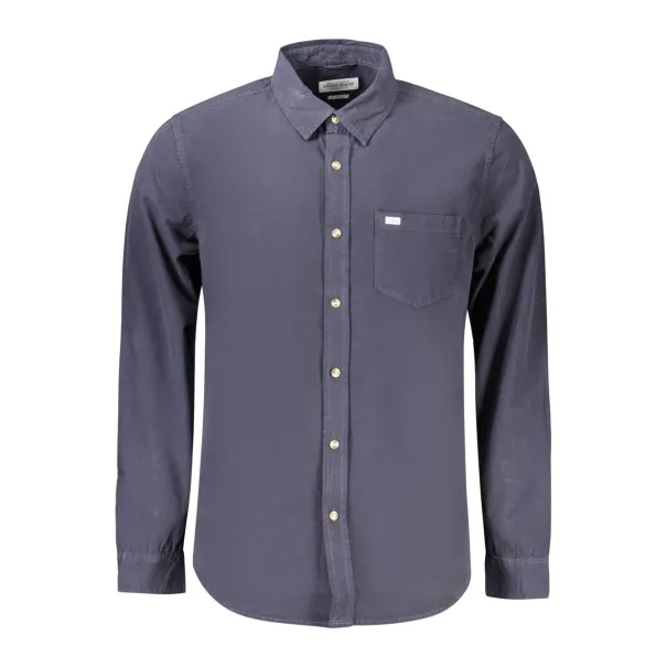 Chemise à manches longues pour homme Guess Jeans, bleue - Guess