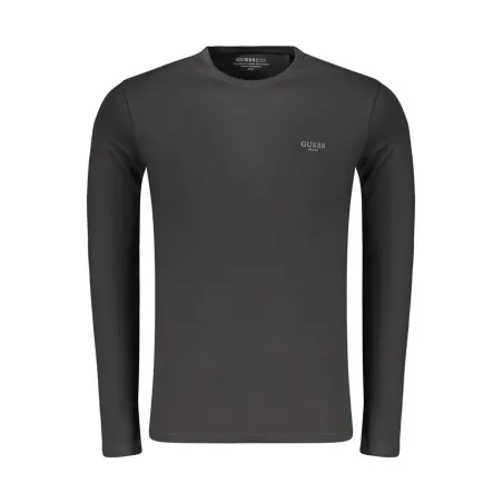 T-shirt à manches longues pour homme Guess Jeans, noir - Guess