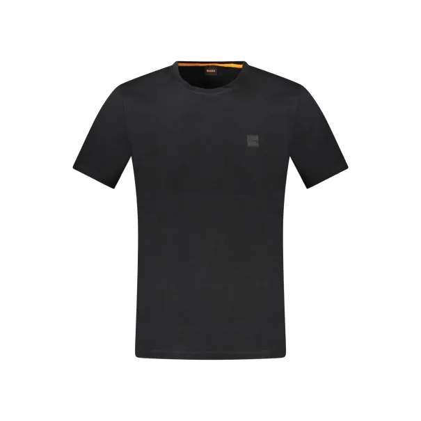 T-SHIRT À MANCHES COURTES POUR HOMMES HUGO BOSS NOIR - BOSS