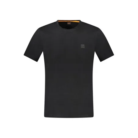 T-SHIRT À MANCHES COURTES POUR HOMMES HUGO BOSS NOIR - BOSS