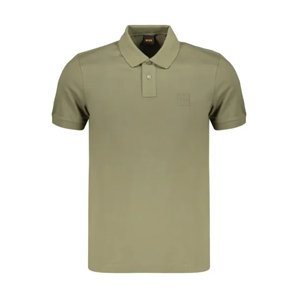 POLO VERT À MANCHES COURTES POUR HOMME BOSS - BOSS