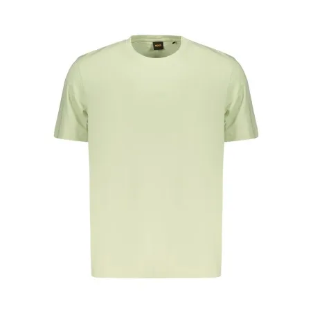 T-shirt vert à manches courtes BOSS pour homme - BOSS
