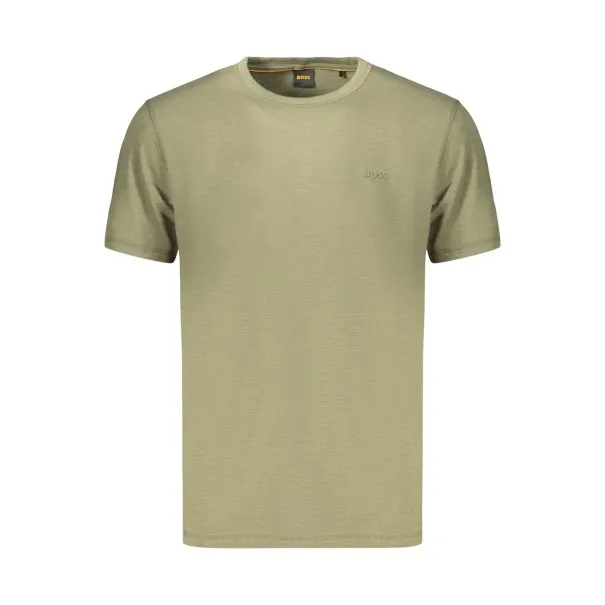 T-shirt vert à manches courtes BOSS pour homme - BOSS