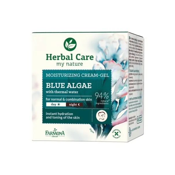 Gelée Hydratante visage FARMONA  HERBAL.C BLUE ALGAE  50ML - FARMONA